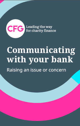 CFG publishes new guide to help charities communicate better with banks